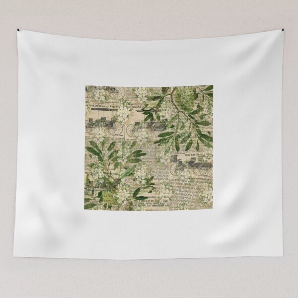 Artikelvorschau, Vintage Retro Botanical Ephemera Pattern  entworfen und verkauft von digitalvintage.