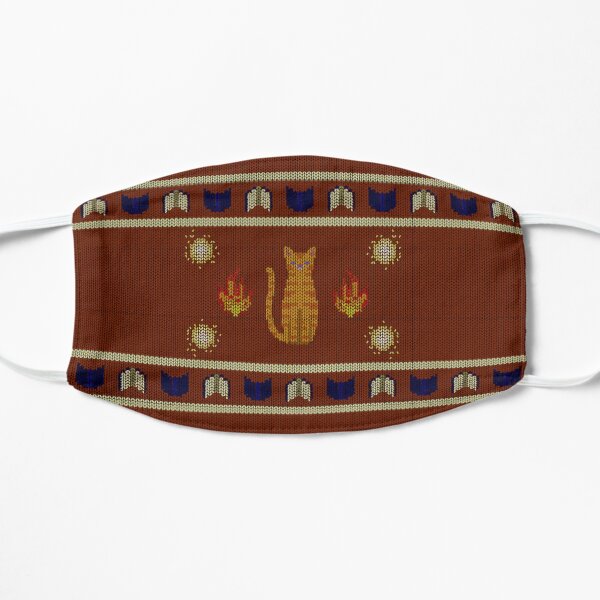 caleb's cat sweater Mask
