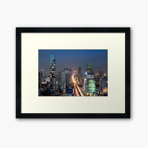 Item preview, Bangkok City Skyline Thailand designed and sold by Kevin Miller Photography.
