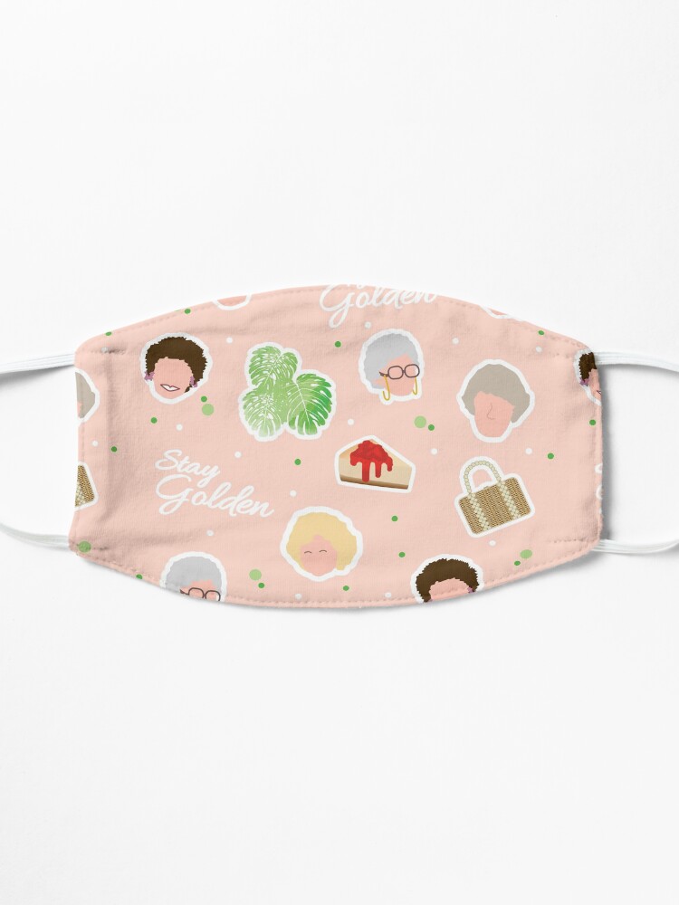 Alternate view of Golden Girls Pattern Mask