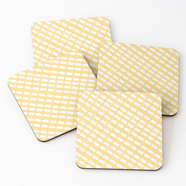 Item preview, cool face mask yellow white buttons  designed and sold by Edgy DESIGNS.