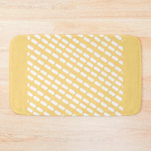 Item preview, cool face mask yellow white buttons  designed and sold by Edgy DESIGNS.