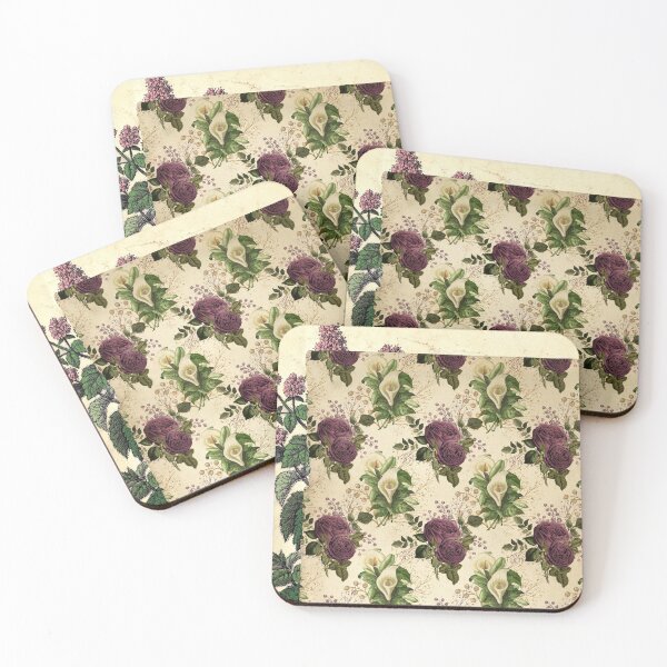 Artikelvorschau, Vintage Retro Botanical Ephemera Pattern  entworfen und verkauft von digitalvintage.