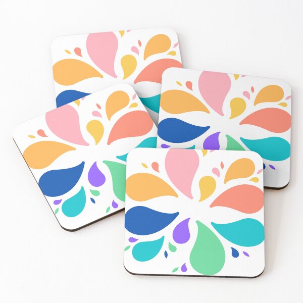 Item preview, Warm & Cool Splashes designed and sold by artclassgoods.