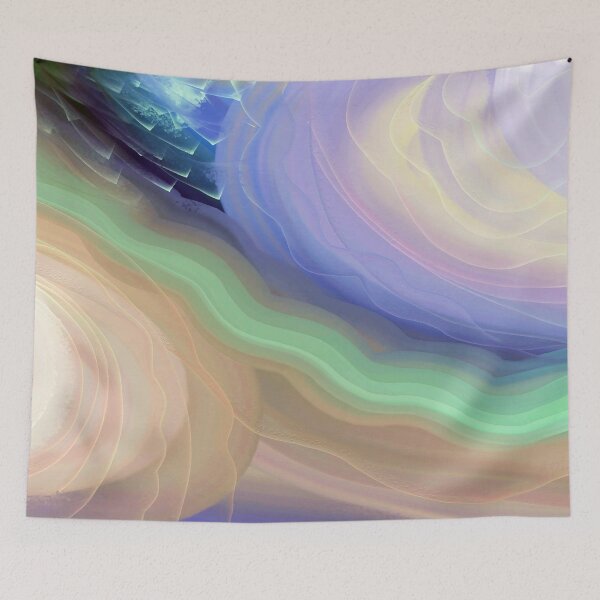 Item preview, Trails and Edges Abstract designed and sold by Betty Mackey.