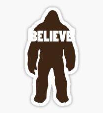 Bigfoot Believe Sticker