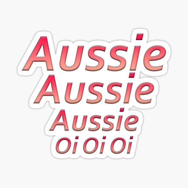 Item preview,  Aussie Aussie Aussie designed and sold by CallMeTy.