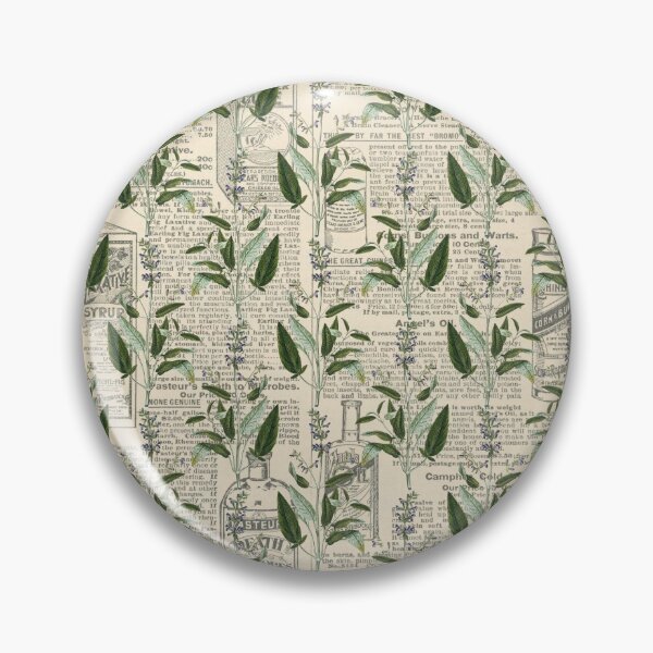 Item preview, Vintage Retro Botanical Ephemera Pattern  designed and sold by digitalvintage.