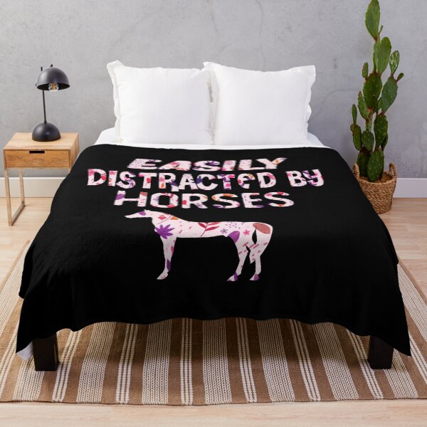 Item preview, easily distracted by horses Gift For Ladies designed and sold by alaechamlal.
