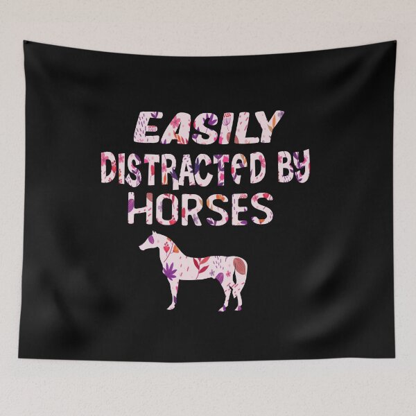 Item preview, easily distracted by horses Gift For Ladies designed and sold by alaechamlal.