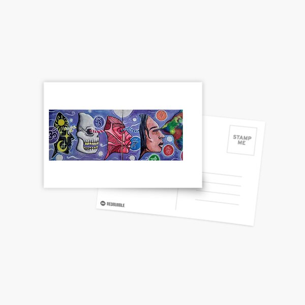 Human Anatomy Postcard