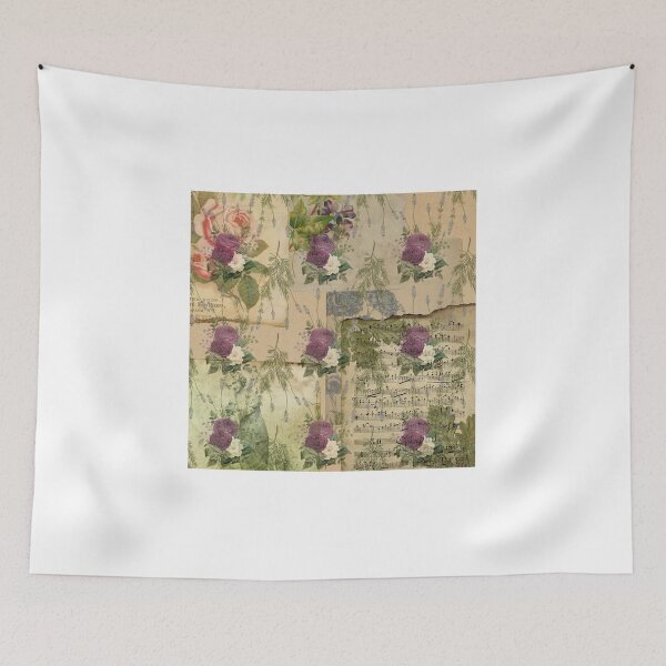 Artikelvorschau, Vintage Retro Botanical Ephemera Pattern  entworfen und verkauft von digitalvintage.