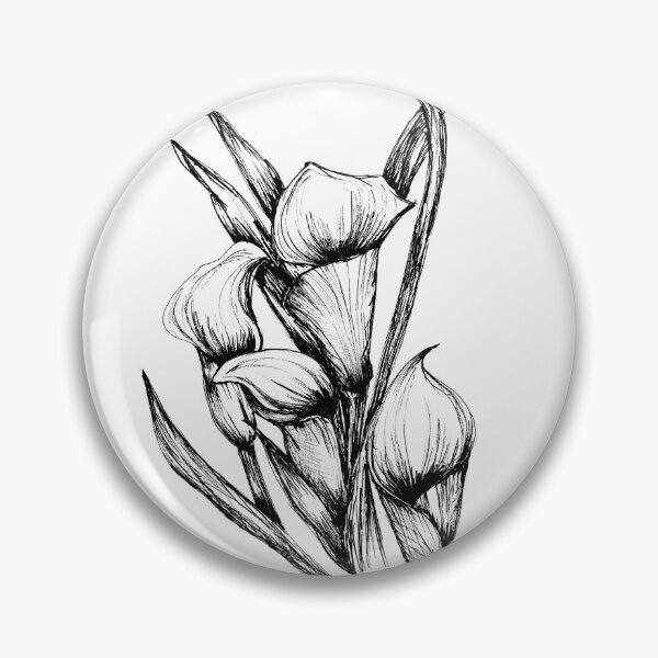 Artikelvorschau, Calla Lily Tinte entworfen und verkauft von corianndesigns.