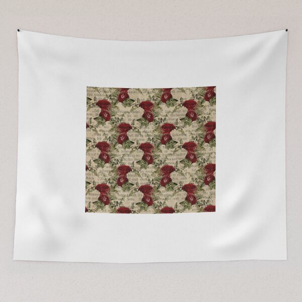 Artikelvorschau, Vintage Retro Botanical Ephemera Pattern  entworfen und verkauft von digitalvintage.