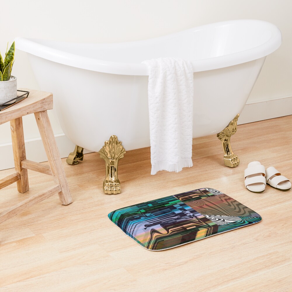 Item preview, Bath Mat designed and sold by TwoBitMathews.