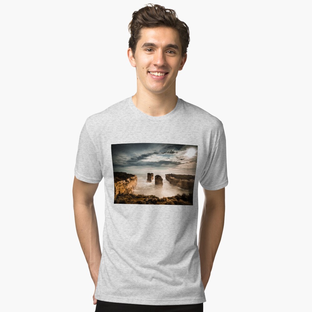 Item preview, Tri-blend T-Shirt designed and sold by lesslinear.