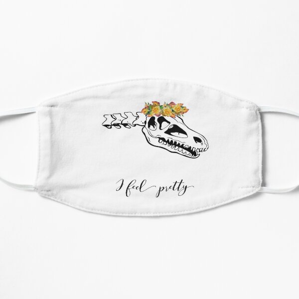 I Feel Pretty Flat Mask