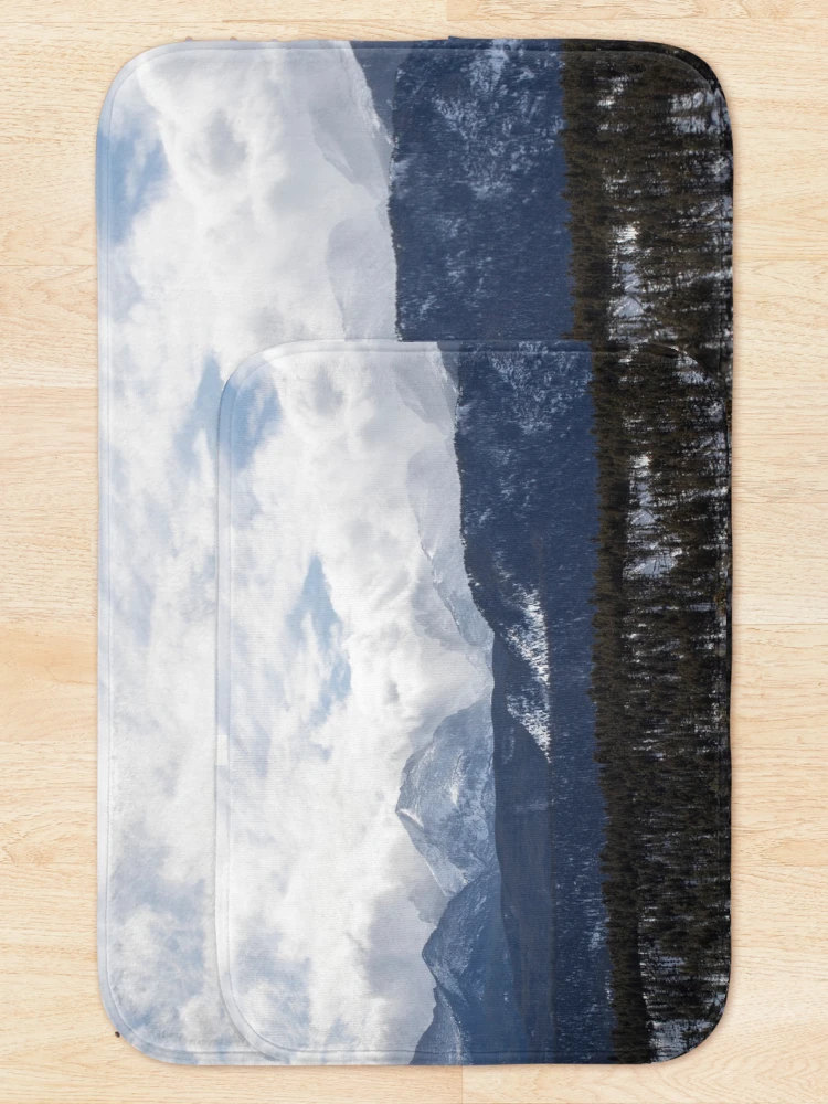 Thumbnail 5 of 6, Bath Mat, Colorado Rising designed and sold by jerfritz.