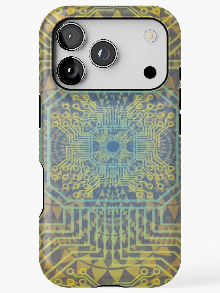 Thumbnail 1 of 4, iPhone Case, Trippy Pattern designed and sold by TwoBitMathews.