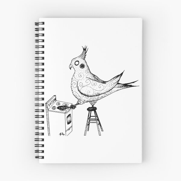 Item preview, Cockatiel alegre cocina desayuno designed and sold by AlyStabz.