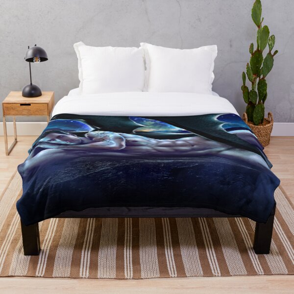 winged Throw Blanket