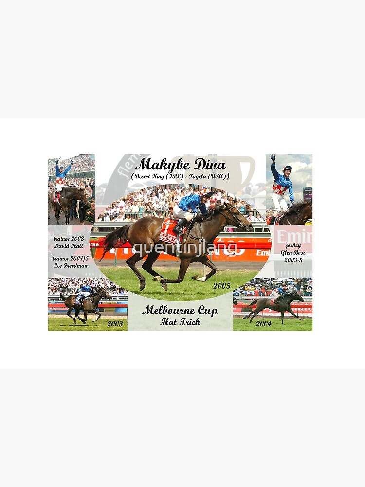 Makybe Diva Melbourne Cup Hat Trick by quentinjlang