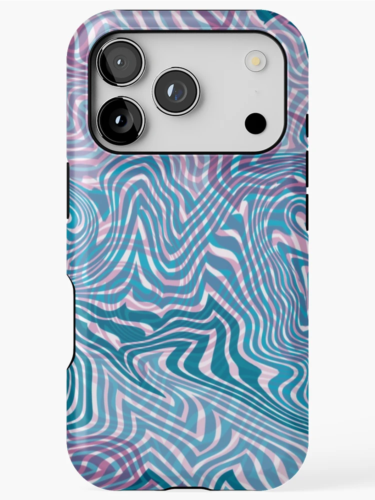 Thumbnail 1 of 4, iPhone Case, line pattern designed and sold by TwoBitMathews.