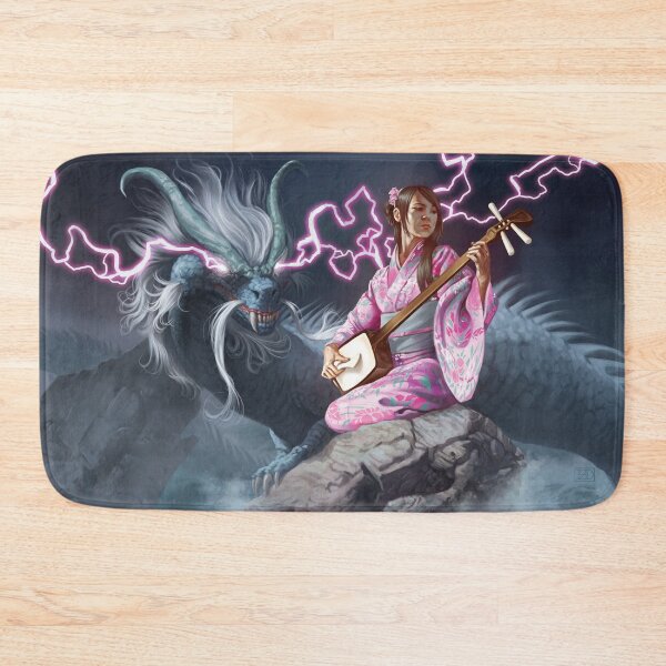 Item preview, Benzaiten and the Dragon designed and sold by LucasDurham.