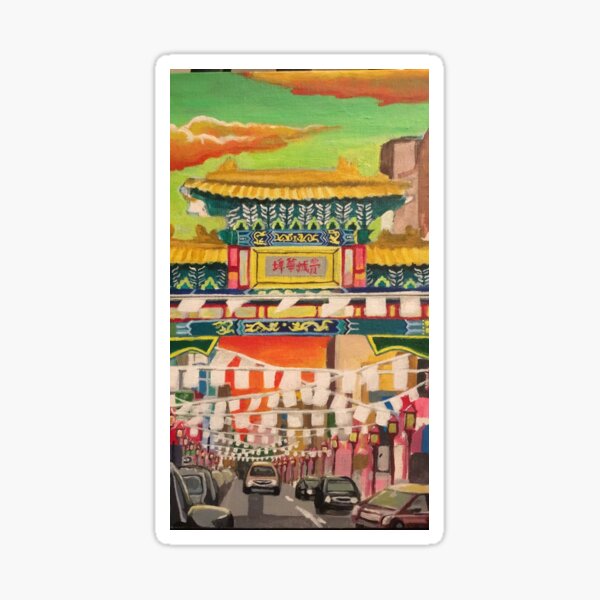 China Town, Philadelphia Sticker