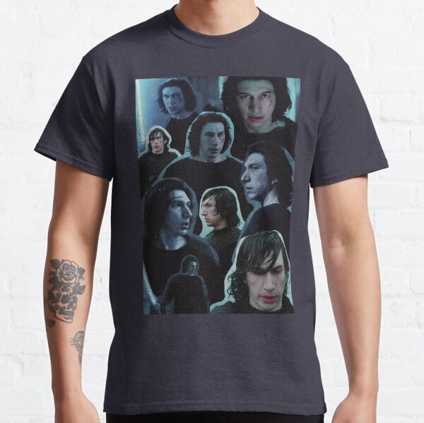 Adam Driver as Ben Solo Collage Edit Classic T-Shirt