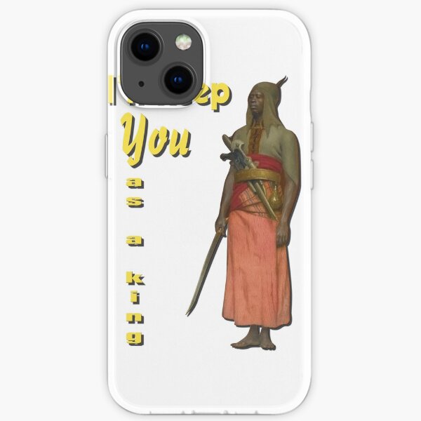 Wache halte dich iPhone Flexible Hülle