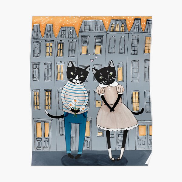 Cats First Date Poster