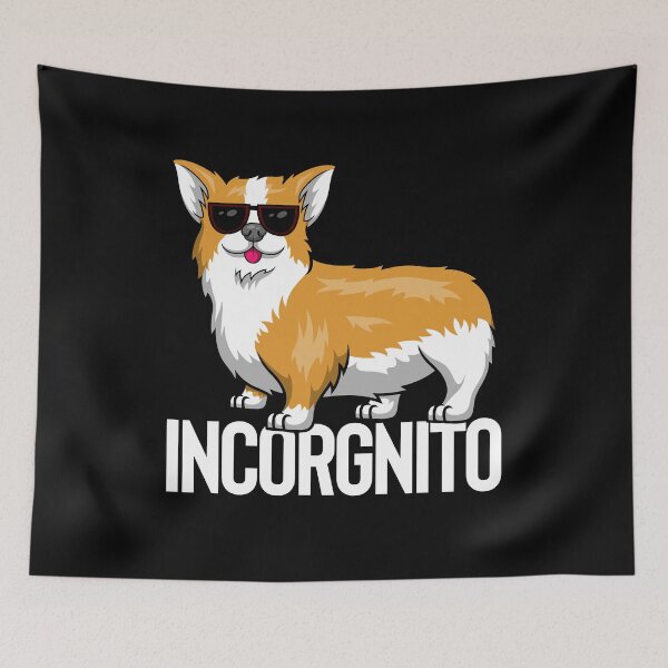 Item preview, Incorgnito - Incognito Corgi designed and sold by Meliafroggy.