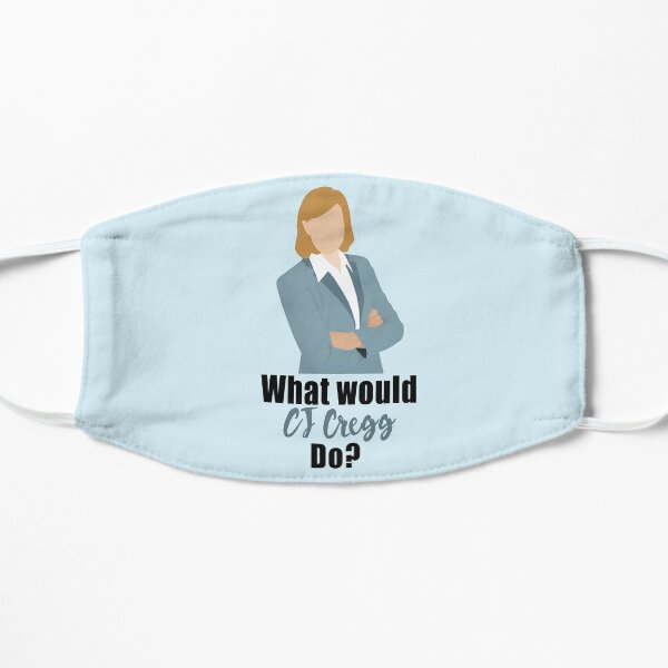 what would cj cregg do? Flat Mask