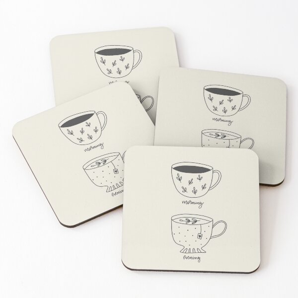 Item preview, Coffee and Tea Time designed and sold by Sierra Bailey Co..