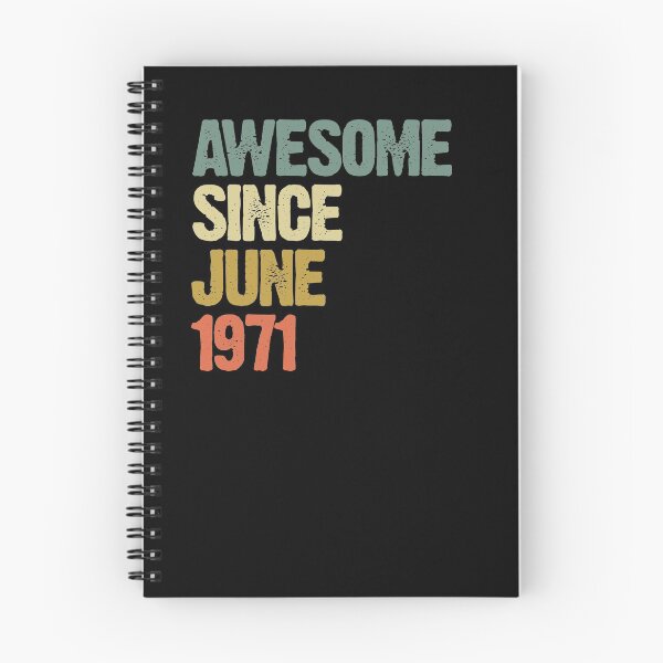 Item preview, Awesome Since June 1971 49th Birthday Gift designed and sold by vomaria.