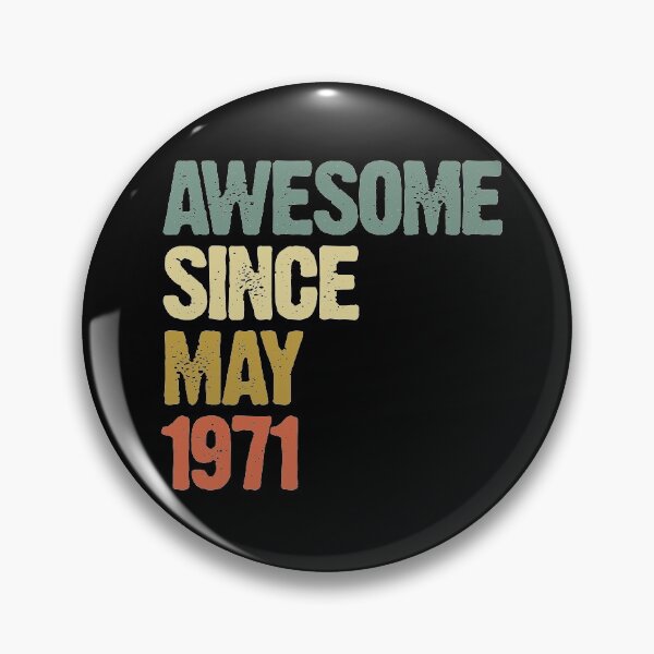 Item preview, Awesome Since May 1971 49th Birthday Gift designed and sold by vomaria.