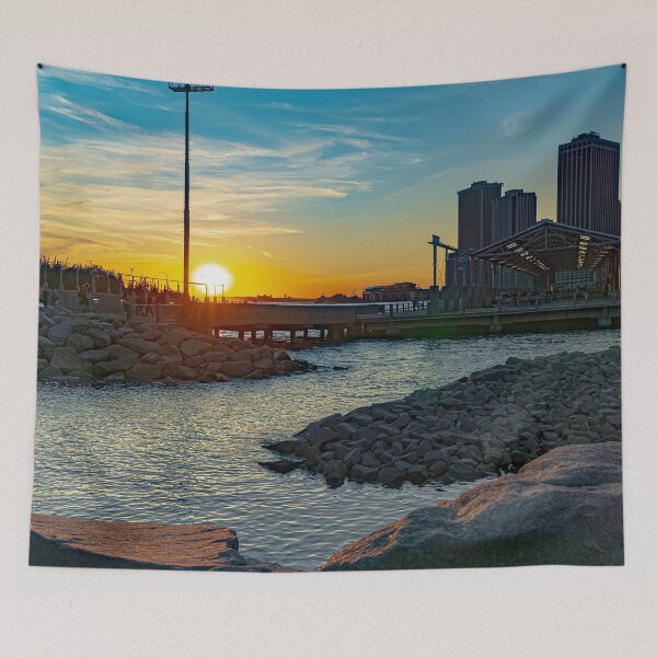 Item preview, Brooklyn Bridge Park Sunset  designed and sold by 00Flyer.
