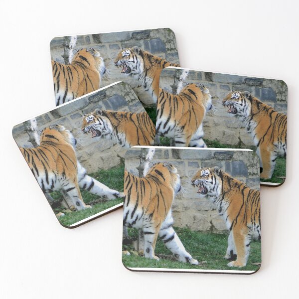 Item preview, Dueling Tigers designed and sold by rocketfoot7.