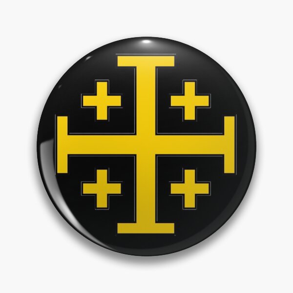 Item preview, Yellow Jerusalem Cross designed and sold by kirkandanali.
