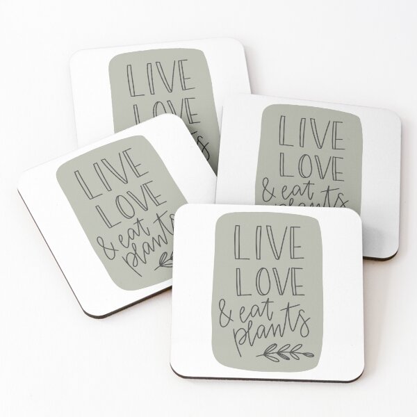 Item preview, Live Love & Eat Plants designed and sold by Sierra Bailey Co..