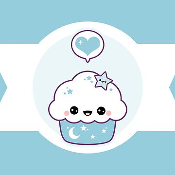 Kawaii Space Cake Sticker for Sale by sugarhai