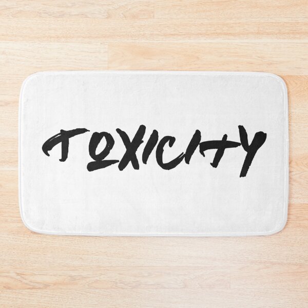 Item preview, Toxicity Typography designed and sold by Pa3k.