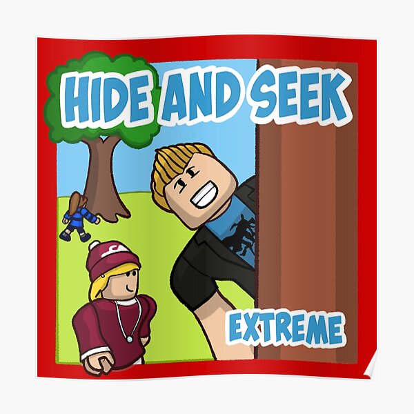 Funneh Roblox Posters Redbubble - roblox hide and seek tdm