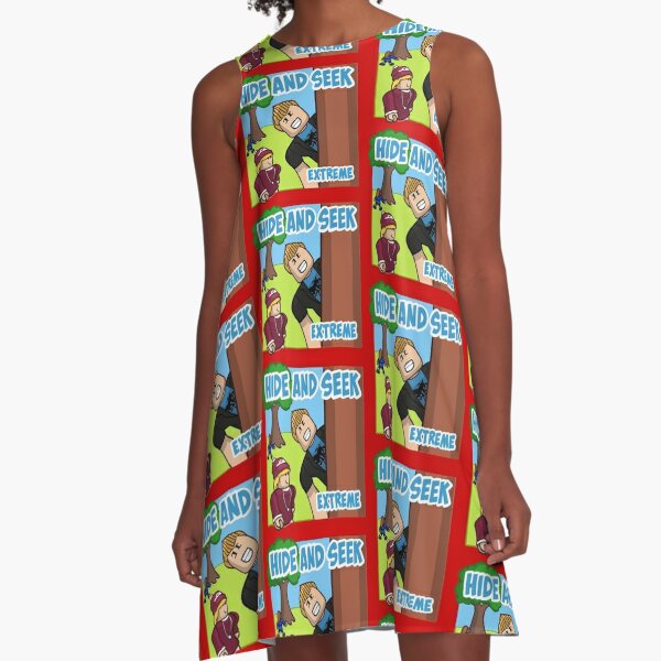 Funneh Roblox Dresses Redbubble - karina omg roblox hide and seek extreme