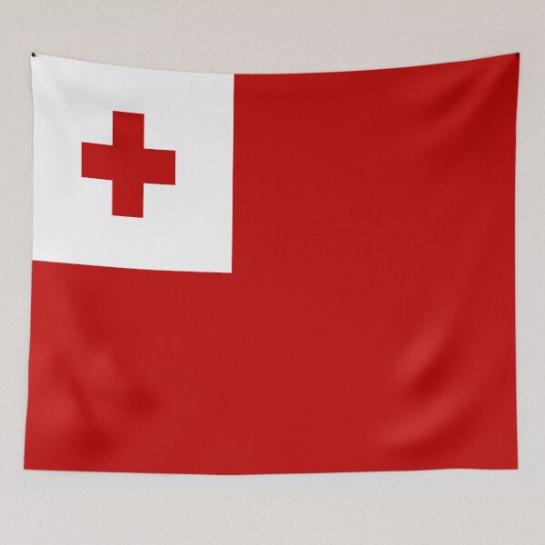 Item preview, Tonga flag  designed and sold by flagshop.