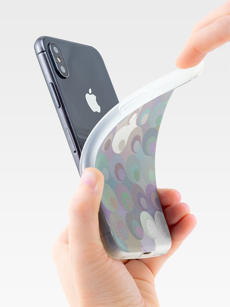Alternate view of Lavender 70s iPhone Case
