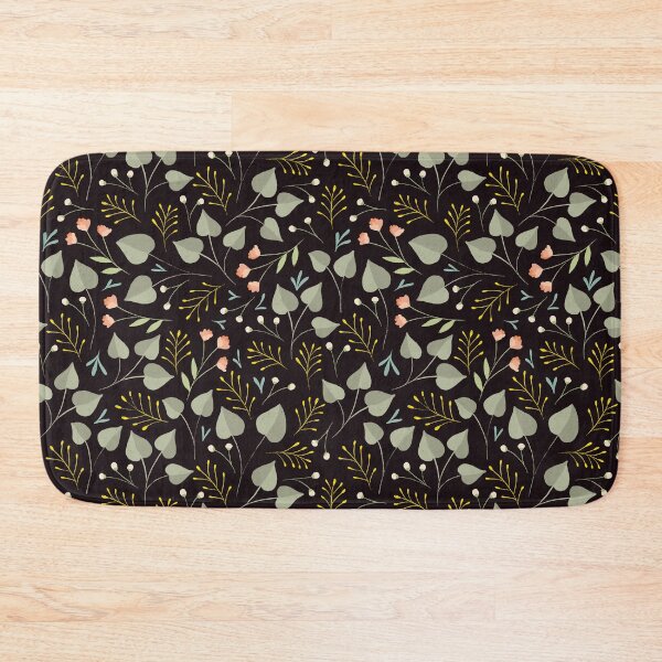 Item preview, Eucalyptus and pink flora designed and sold by inkblotcreative.