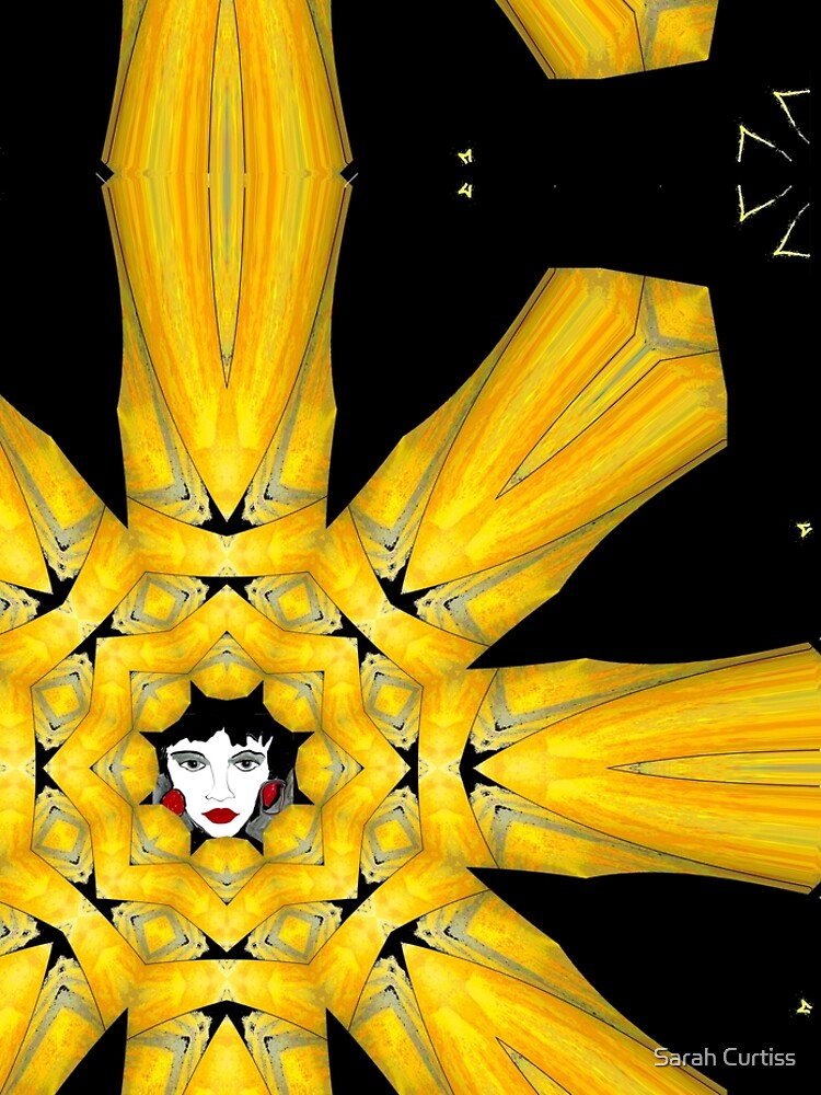 Black Gold Face by GraceArt