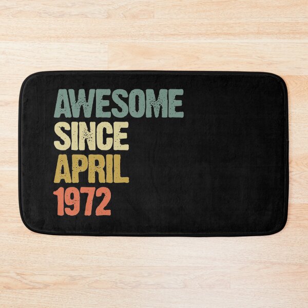 Item preview, Awesome Since April 1972 48th Birthday Gift designed and sold by vomaria.